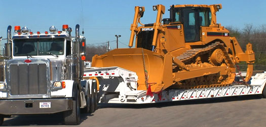 Holt Cat Equipment Hauling, Haul Trucking