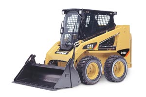 general construction skid steer, holt cat skid steer