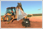 backhoe loader video, Holt cat general construction video.