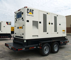Cat portable generator rental. Caterpillar generator rentals.
