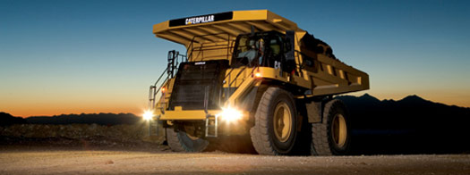 Cat mining truck, Holt Cat mining equipment