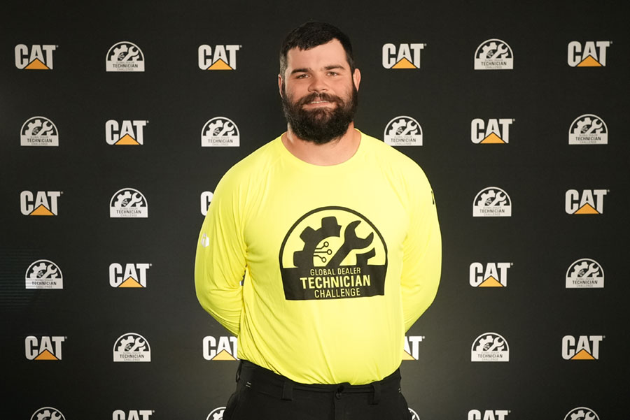 Garrett Mahaffey, Field Service Technician at HOLT CAT Cleburne