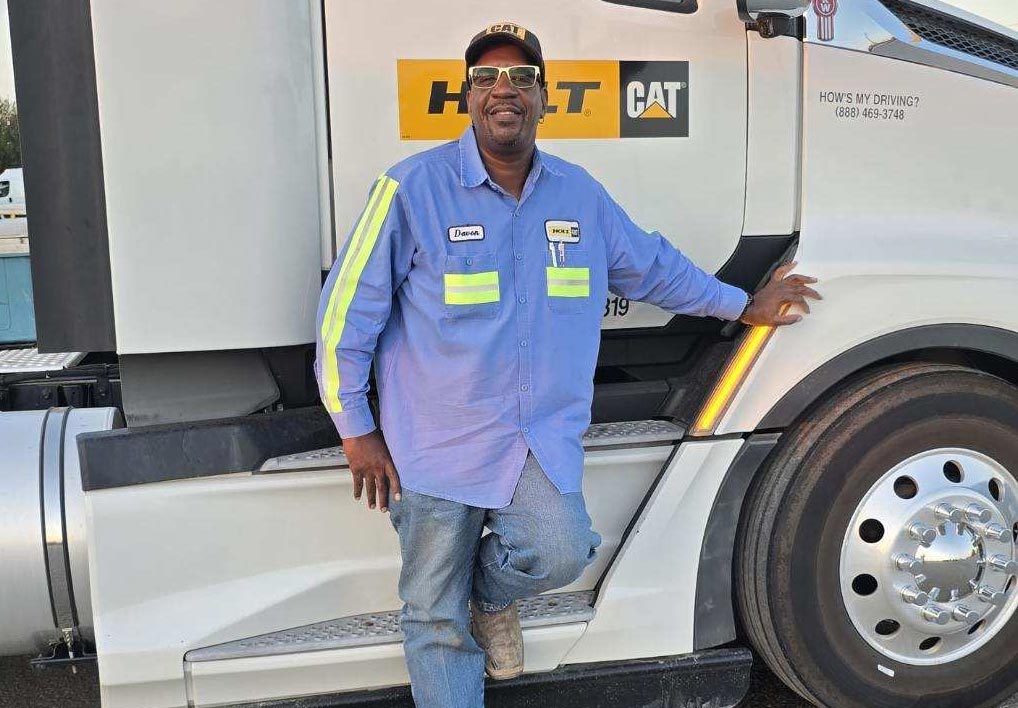 Behind the Wheel: Davon Ferguson Brings 30 Years of Experience to HOLT CAT