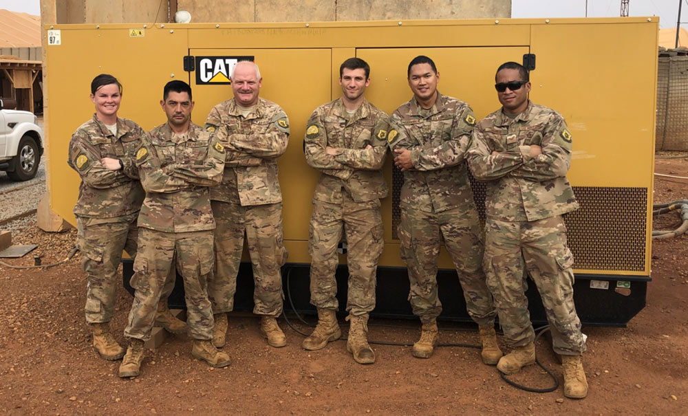 Justin Tayamen, Field Maintenance Technician in the HOLT CAT Power Systems Division
