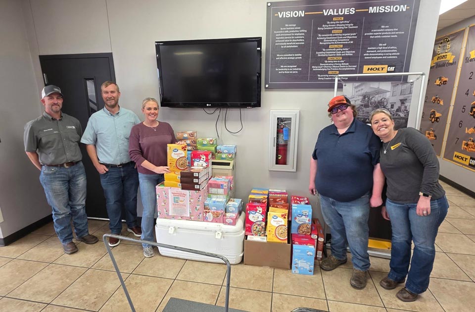 Waco Leads Valentine’s Day Cereal Drive