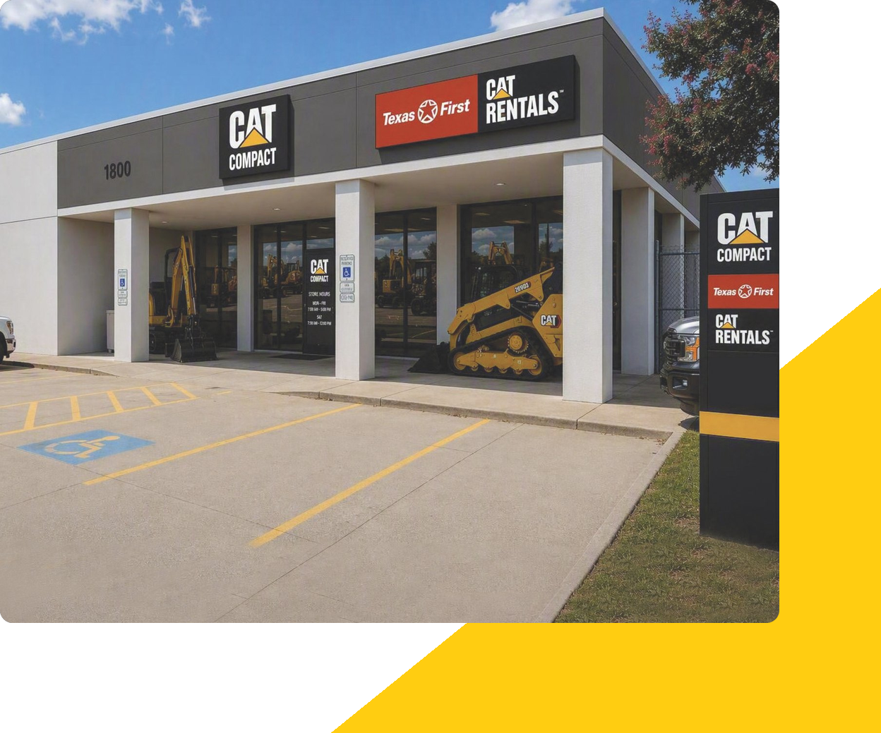 The Cat Compact store in Waco