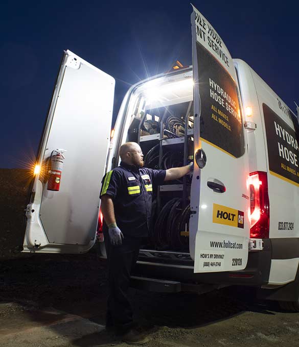 Hydraulic Hose Replacement Service & Repair HOLT CAT