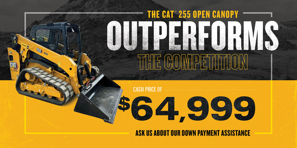 Cat 255 compact track loader offers from HOLT CAT