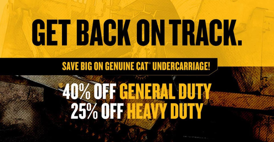Back On Track service promotion from HOLT CAT
