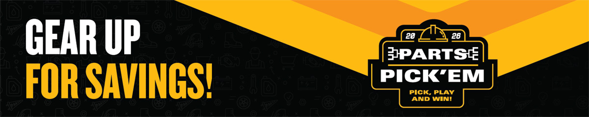 Parts Pick'Em – Gear Up for Savings promotion