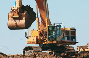 Heavy construction, holt cat heavy construction